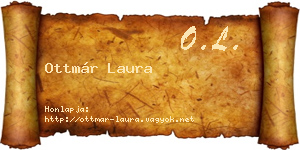 Ottmár Laura névjegykártya
